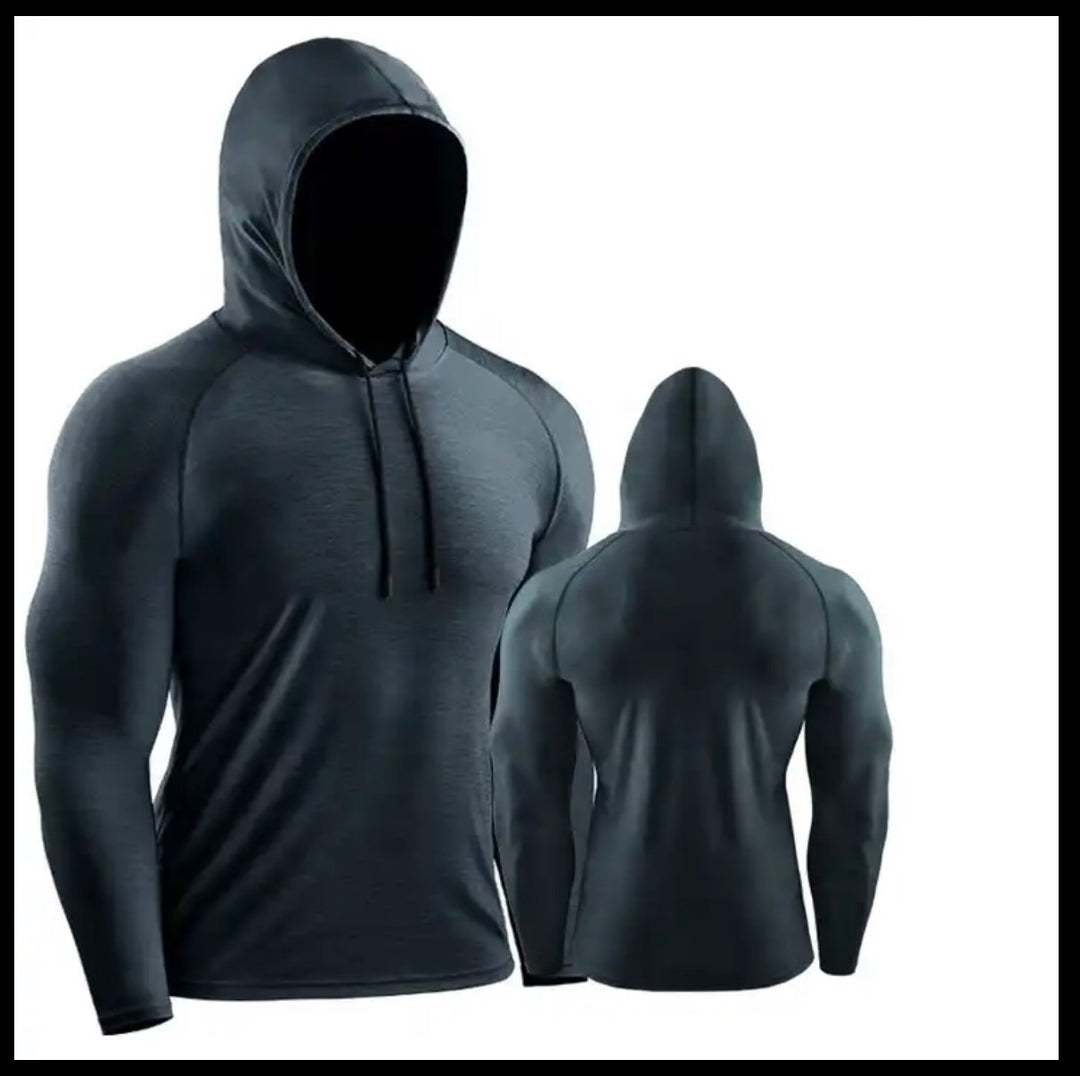 Men Long sleeve Pullover Hoodie