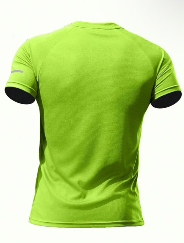 Men Casual Quick Dry Sports T-Shirt